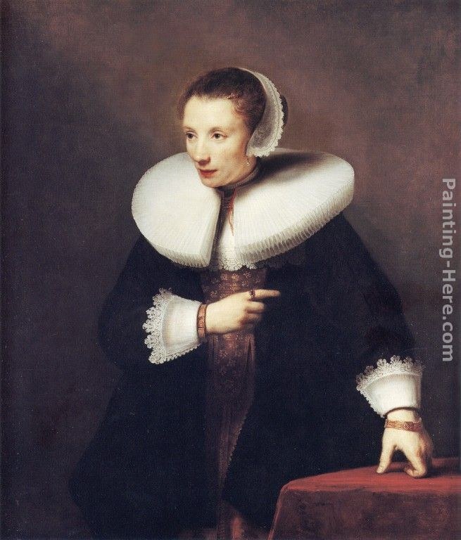 Ferdinand Bol Portrait of an Unknown Woman